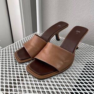 Zara Tan Women's Heeled Mules